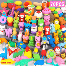 Balcek 70 mazadel se zvraty pro deti Hromadn stul Domc mazlcci Ceny do trdy Treasure Box Hracky pro potreby do trdy 3D Puzzle Mini Gumy na tu