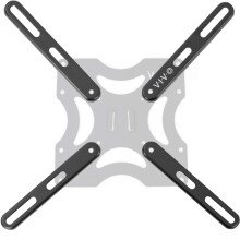 VIVO Steel VESA Extension Mount Adapter Brackets for Screens 32 to 55 inch LCD LED TV Conversion Plate Kit for VESA up to 400x400mm MOUNT-AD400B