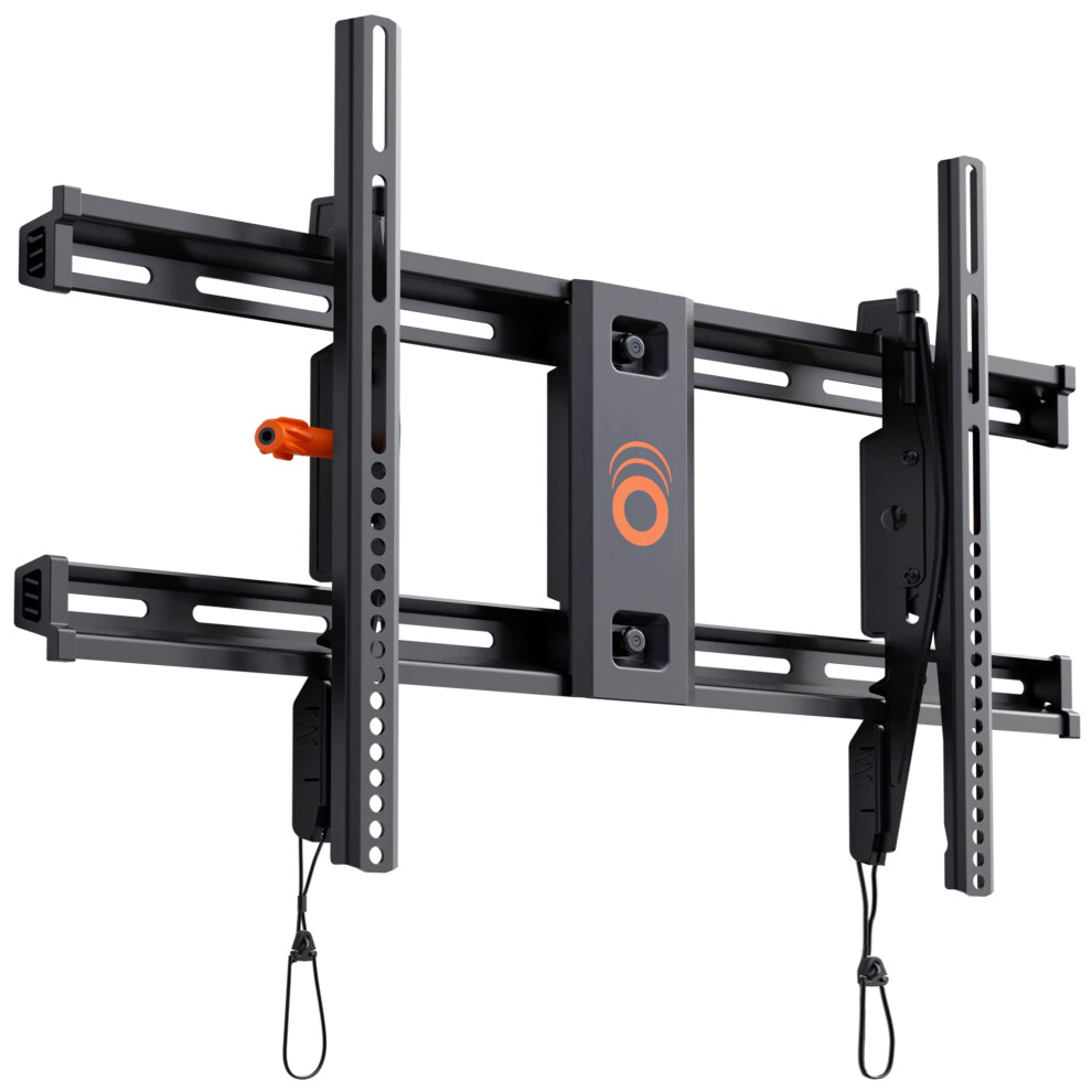 Echogear Wall Mount Tv Bracket For Tvs Up To 90"" - Low Profile Design Tilts To Eliminate Glare - Includes Drilling Template & Can Be Leveled After In 793795533791