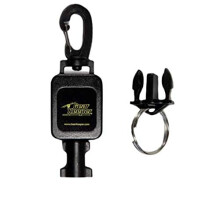 Gear Keeper Retractable Medium Dive Light - Accessoire Scuba avec Clip de Snap et Anneau QC-II