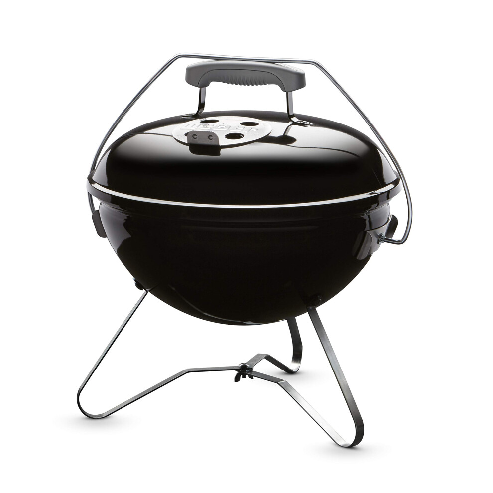 Weber Smokey Joe Premium 14-Inch Portable Grill   Black