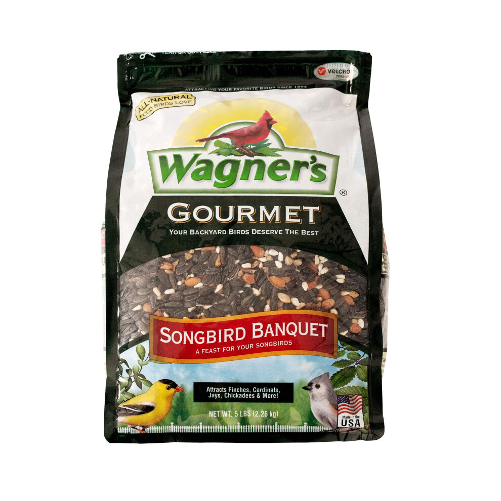 Wagner's 82042 Songbird Banquet Wild Bird Food  5-Pound Bag