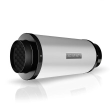 AC Infinity Inline Duct Fan Silencer 6"" Noise Reduction Muffler Blower Silencer for Indoor Hydroponics Grow Tent Ventilation Systems