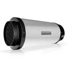 AC Infinity Inline Duct Fan Silencer 8"" Noise Reduction Muffler Blower Silencer for Indoor Hydroponics Grow Tent Ventilation Systems