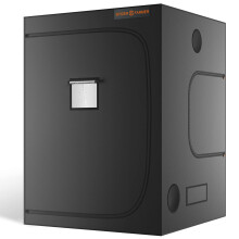 Spider Farmer Pro-Grade 5x5 Grow Tent  60""x60""x80""  with Observation Window and Floor Tray  1680D Thicken Mylar Canvas Hydroponic Grow Tent  5x5x6.
