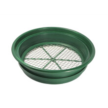 SE 33,7 cm Brede Stapelbare Classifier Goud Zoekpan - 1/2 Inch RVS Zeefpan, Groen