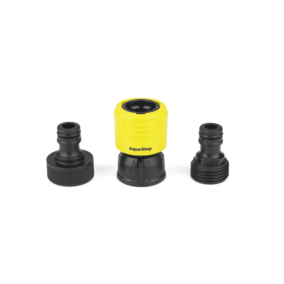 Krcher - Garden Hose Quick Connect Adapter Kit for Pressure Washers Yellow