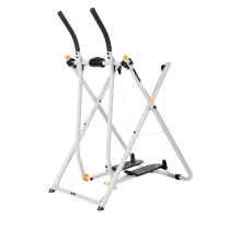 Gazelle Tony Little Pacer Total Body Fitness Workout Exercise Elliptical Glider Supports Up to 250 Pounds with Low Impact Design for Home Gym  Gray