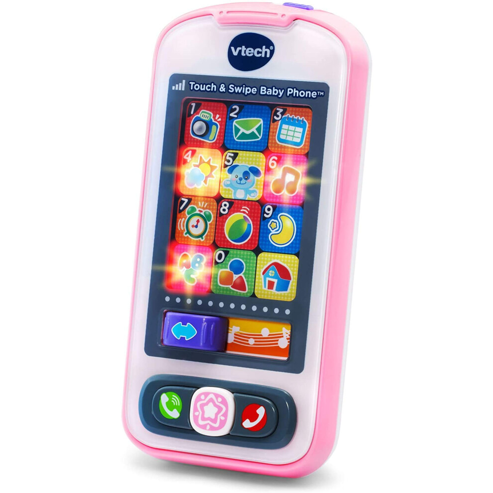 VTech Touch and Swipe Baby Phone  Pink