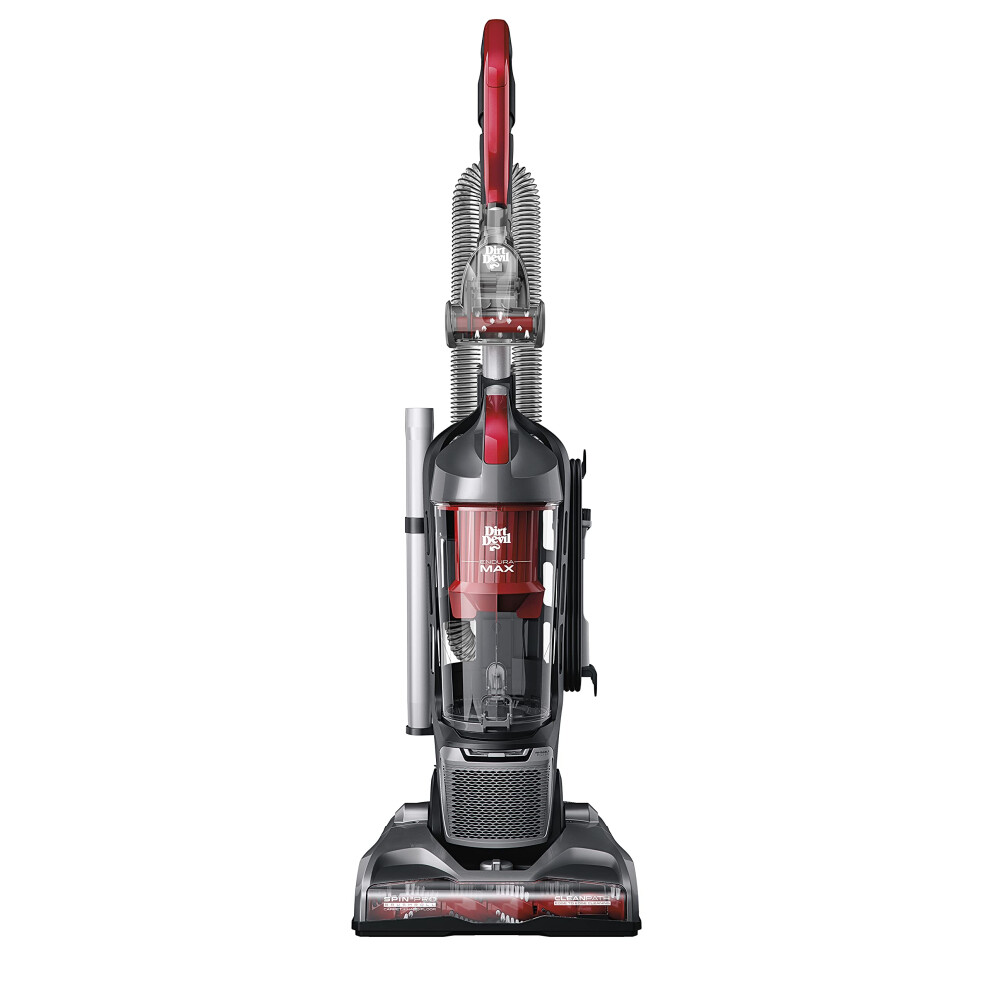 Dirt Devil Endura Max Upright Bagless Vacuum Cleaner for Carpet and Hard Floor  Powerful  Lightweight  Corded  UD70174B  Red