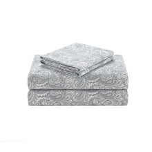 Comfort Spaces 100% Cotton Sheet Set Breathable Lightweight Soft with 14"" Elastic Pocket Fits up to 16"" Mattress All Season Cozy Bedding Matchin