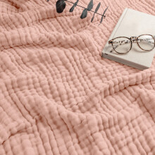 Comfy Cubs Muslin Blanket for Adults Extra Large Twin 90 x 66 6 Layer Cooling Cotton Softness Breathable & Warm Throw for Bedroom Living Room Co