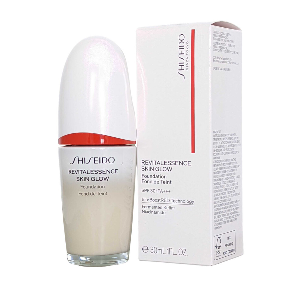 Shiseido Revitalessence Skin Glow Foundation Spf30 Bio-Boost 30Ml Alabaster #110