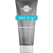 Keracolor Text lt Up Texturizing Cream Volumizing, Styling & Defining Cream long-lasting hold without sticky residue 6 fl. oz.