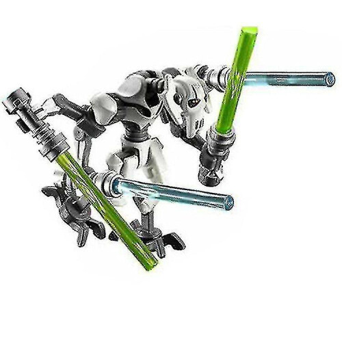 2 Pieces Star War Mini Figures General Grievous Action Figures Toy 2