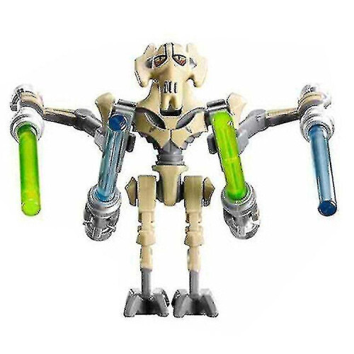 2 Pieces Star War Mini Figures General Grievous Action Figures Toy 1