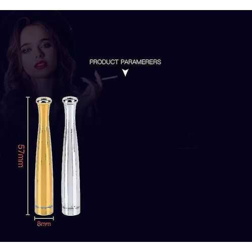 1pc Reusable Washable Cigarette Filter for Regular Fine Cigarettes, Reduce Tar 1