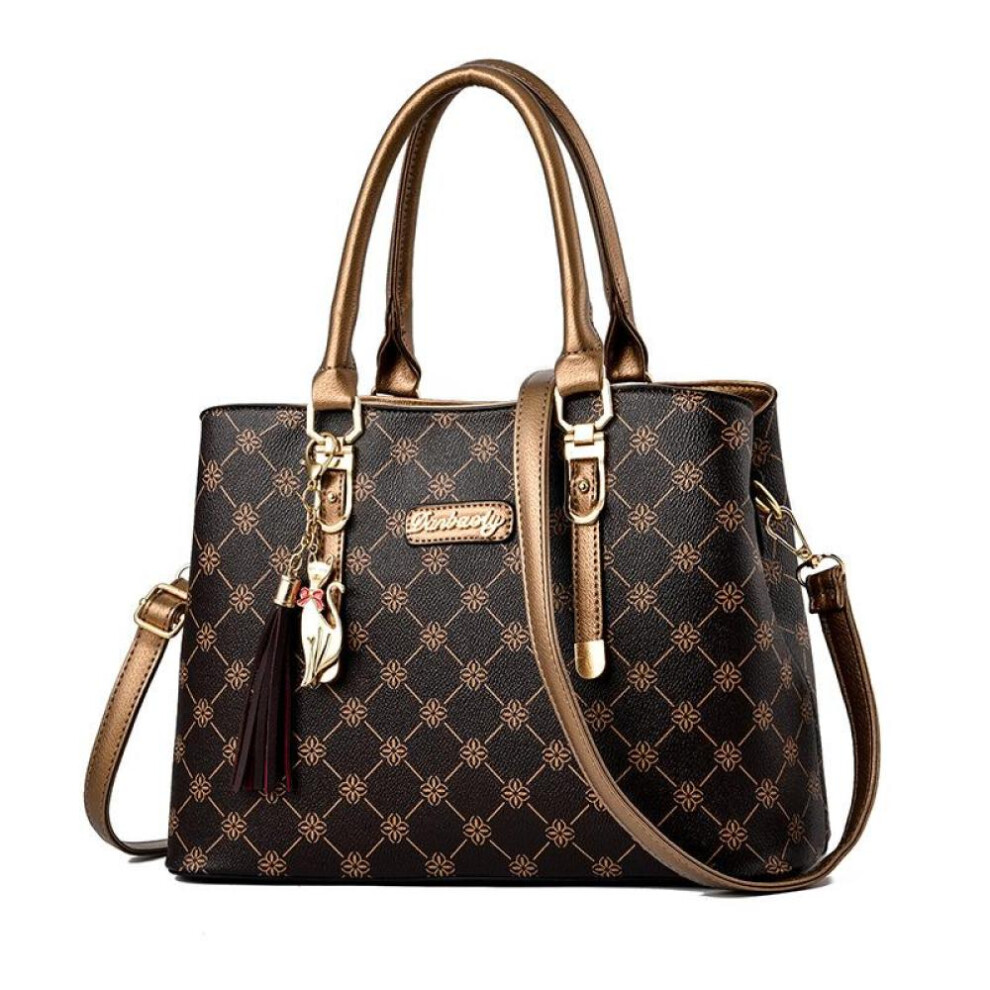(gold) Shoulder Bags For Women New Summer Beach Bags Female Korean Plaid Messenger Bag Women Luxury Handbags Fashion Tote