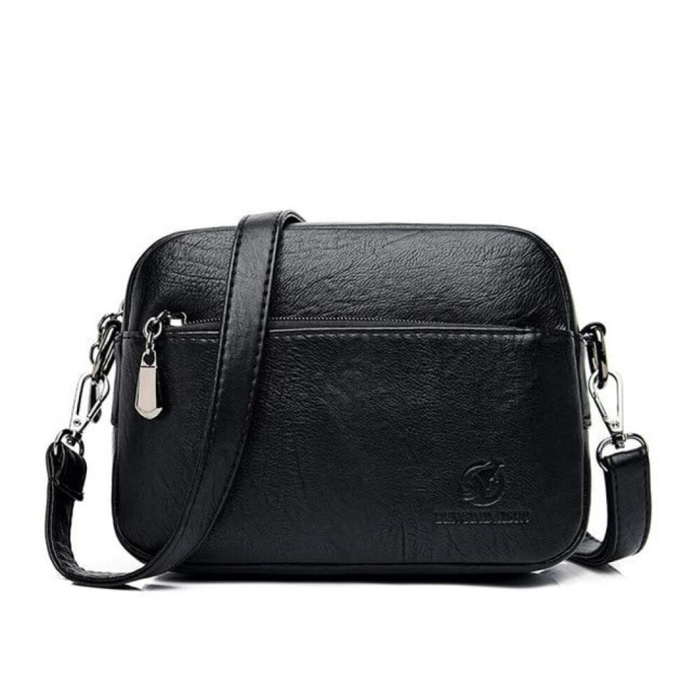 (black, 21x15x7cm) Leather Shoulder Crossbody Bags For Women Fashion Small Bag Lady Genuine Leather Women &apos;s Handbags