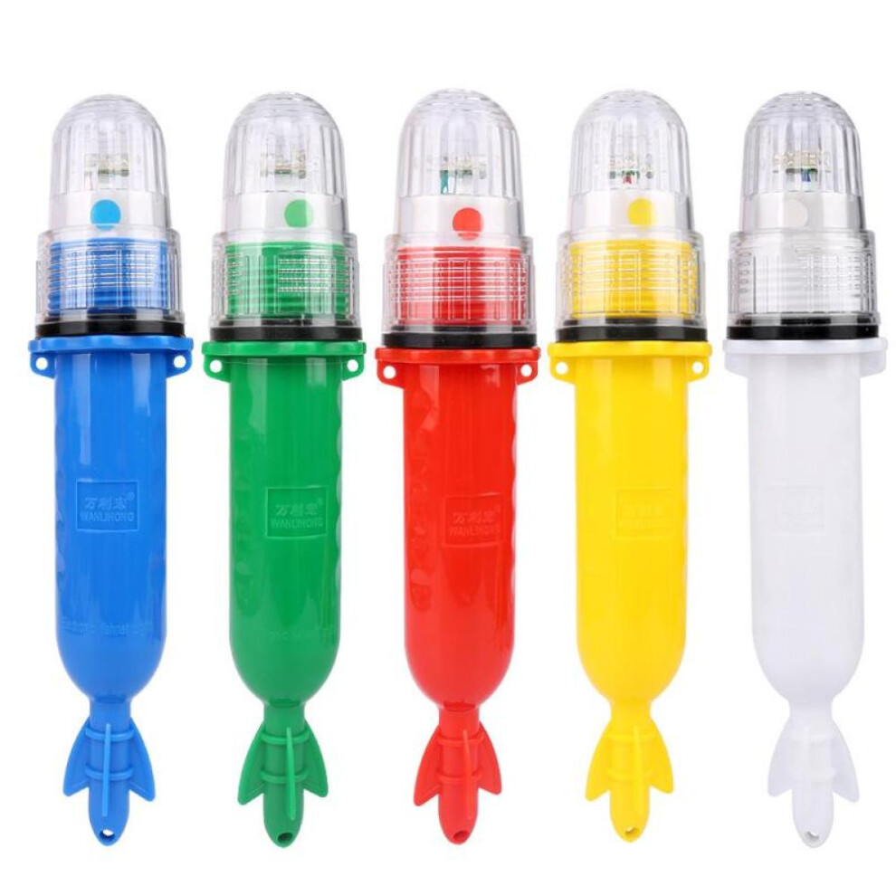 (red, None) Led Fishery Signal Fishing Light Strobe Buoy Signal Light Beast Repellent Warning Net Beacon Light