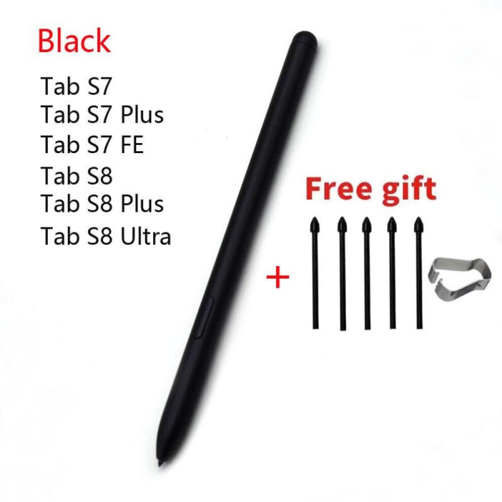(black) For Samsung Tablet Stylus S Pen For Tab S6 Lite S6lite S7fe S7 S7plus S8 S8plus S8 Ultra Touch Drawing Stylus Active Pen +