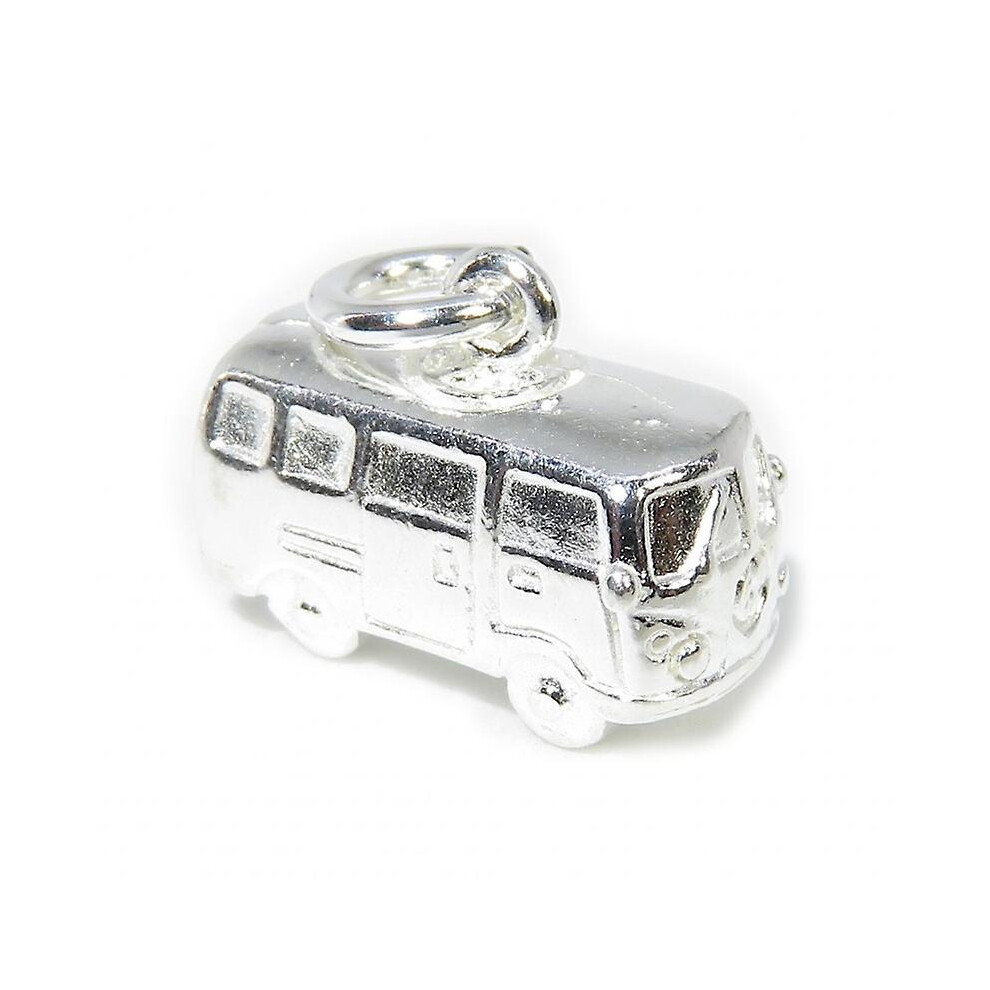 Camper Van Sterling Silver Charm .925 X 1 Campers Vans Charms - 8327