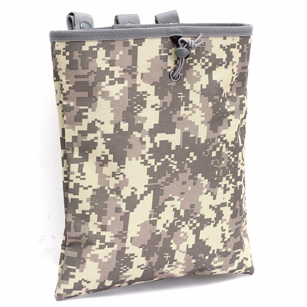 (ACU) Camouflage Bag Magazine Pouches Bag Magazine Recycling Pouch Tactical Dump Pouch Molle Dump Pouch