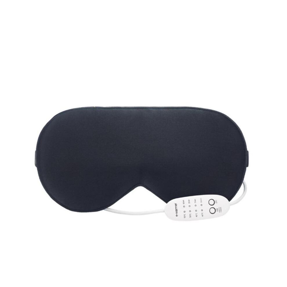 (black, One Size) Heated Eye Mask Usb Eye Mask For Dry Eyes With Temperature & Timer Control, Warm Eye Compress Heating Pad For Sleep