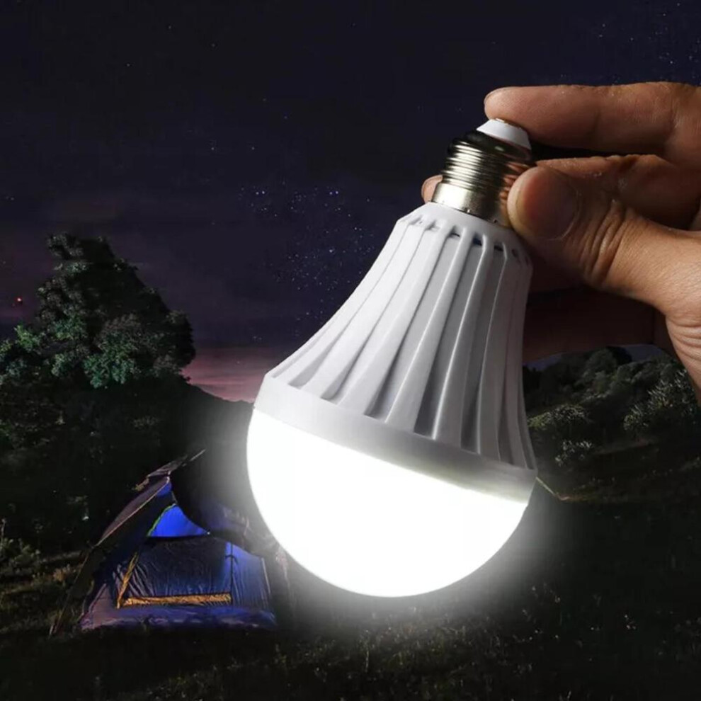 (12W) E27 Energy Saving Intelligent Emergency Rechargeable Lamp Household Led Bulb 15w Led Emergency Light Led Bulb Lighting Lamp