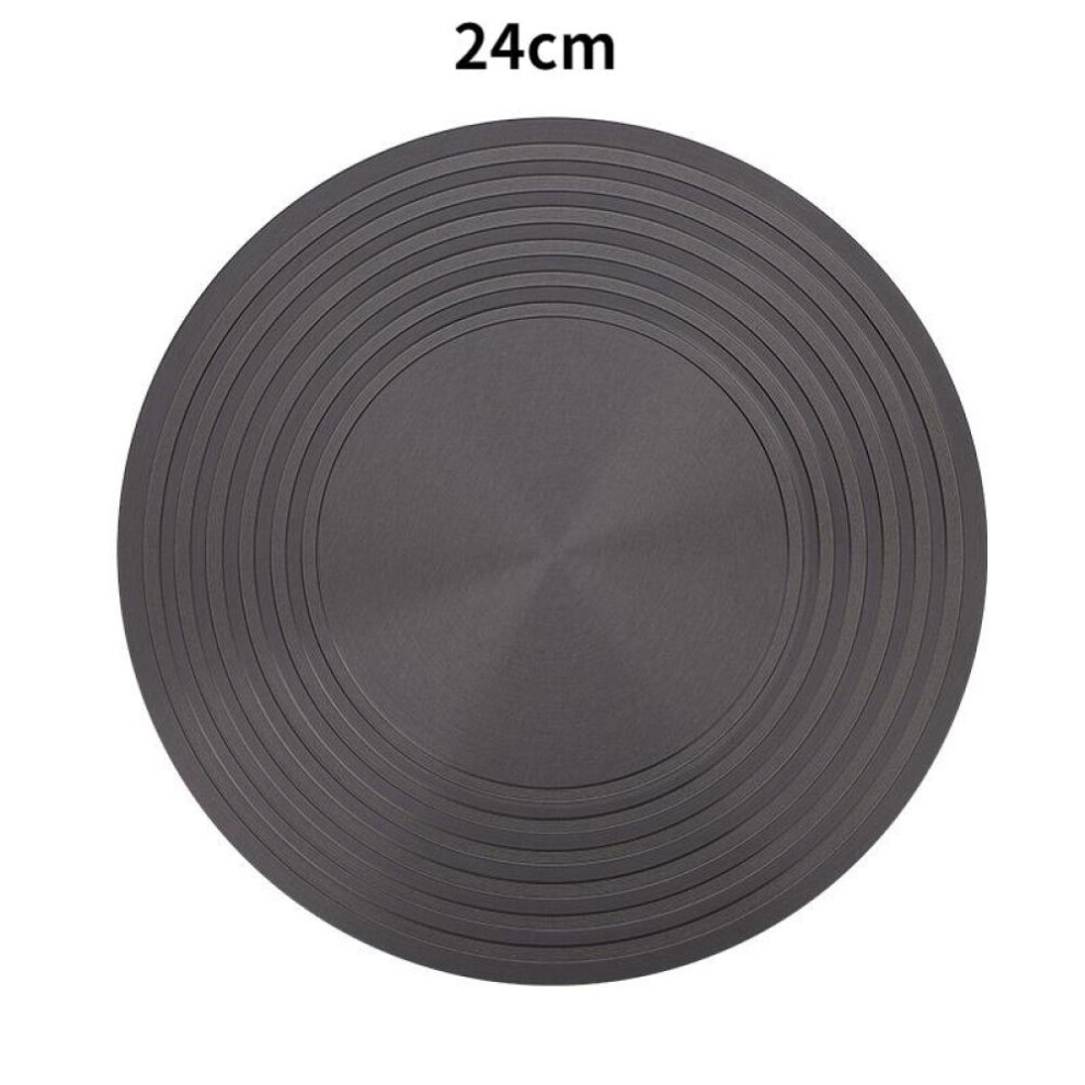 (24cm) Electric Stovetop Heat Diffuser Ring Plate Gas Stove Heat Conduction Plate Protection Pot Heat Conduction Sheet Thawing Plate