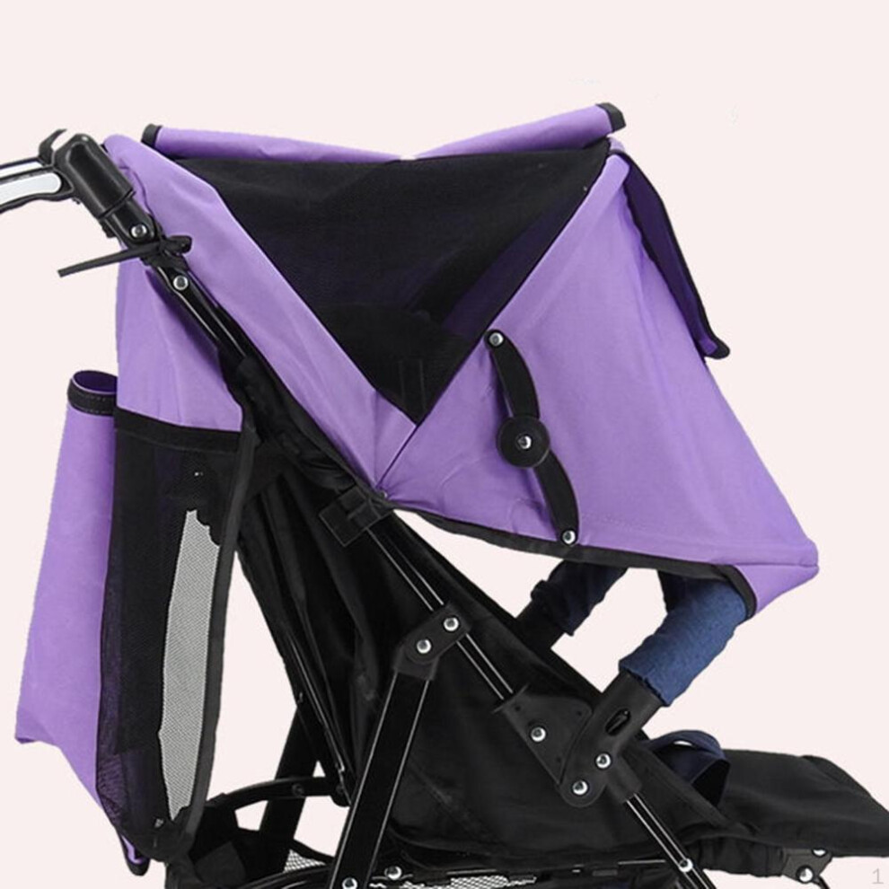 (purple) Baby Stroller Sun Cover Extender,sun Protection Shade Cover,pram For