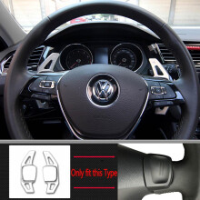 (silver) Shift Paddle For Volkswagen Golf 7 Alltrack Mk7 Passat B8 Vw Variant Tiguan Jetta Mk6 Car Steering Wheel Dsg Shifter Extension