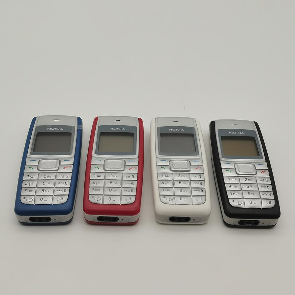 (red, Simple set) Original Nokia 1110/1110i Unlocked Gsm 2g Mobile Phone