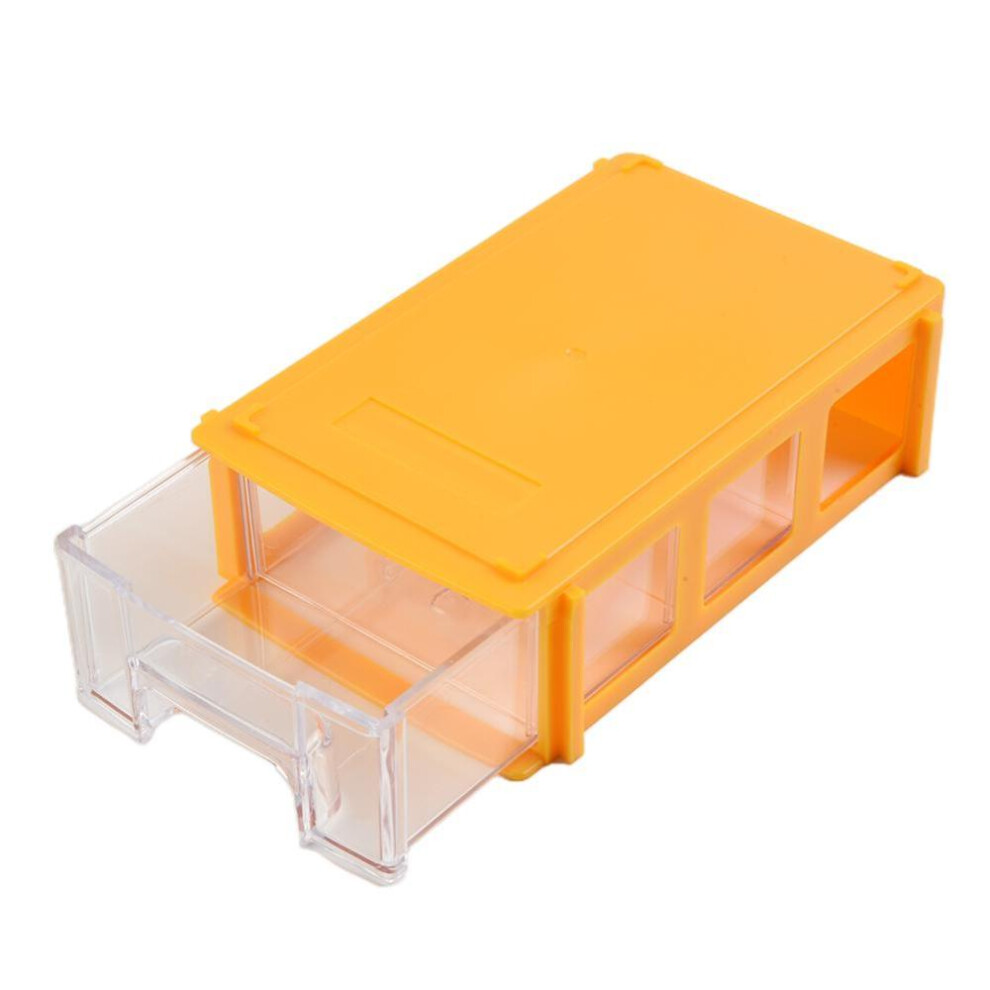 (yellow) Component Screws Toolbox Storage Box Pe Stackable Tool Boxes