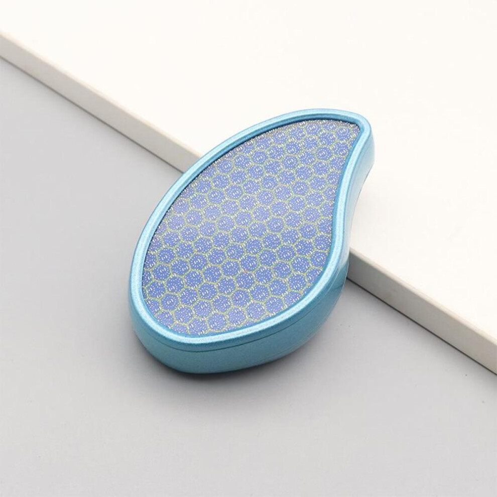 (blue) Foot File Hard Dead Skin Callus Remover Nano Glass Pedicure Tools Foot Scrubber Professional Grinding Feet Skin Care Pedicura