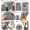 Carrier Backpack, Adjustable Pet Front Dog Carrier Backpack Travel Bag 4