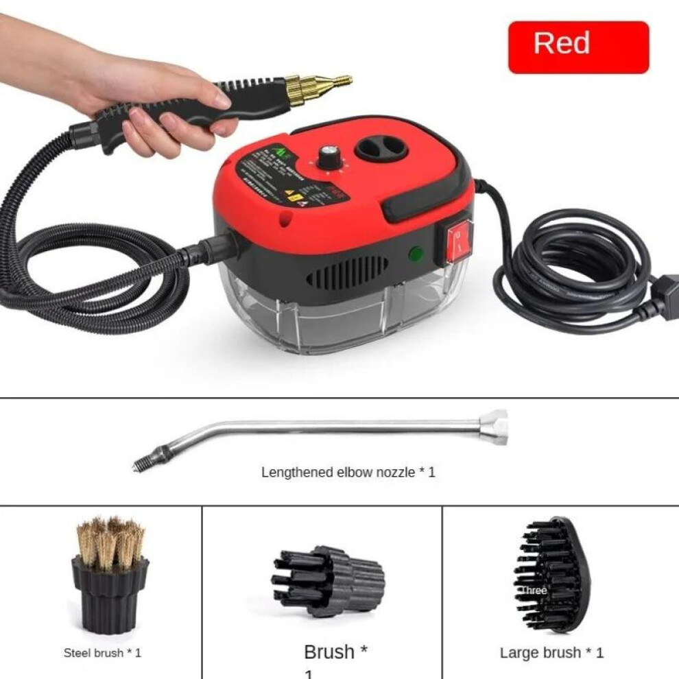 (red, 220V) Steam Cleaner High Temperature Sterilization Air Conditioning Kitchen Hood Home /car Steaming Cleaner 110v Us Plug /220v Eu Plug