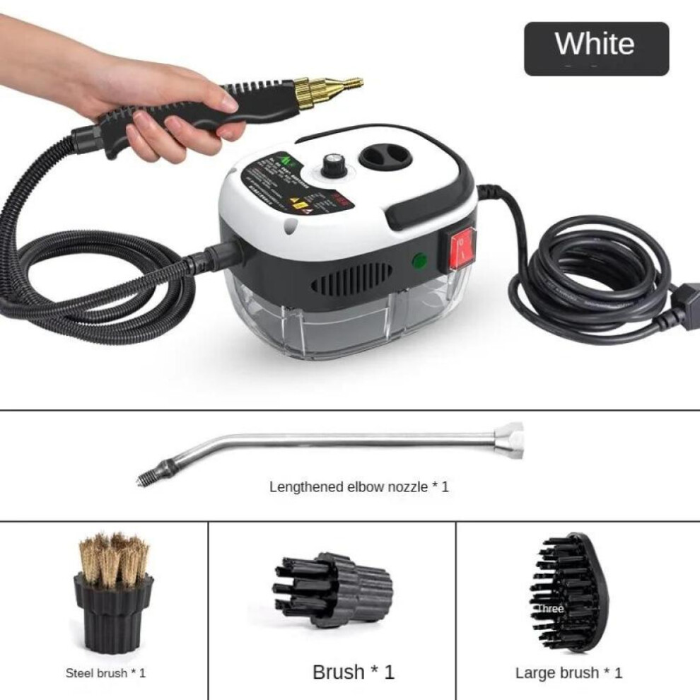 (white, 110V) Steam Cleaner High Temperature Sterilization Air Conditioning Kitchen Hood Home /car Steaming Cleaner 110v Us Plug /220v Eu Plug