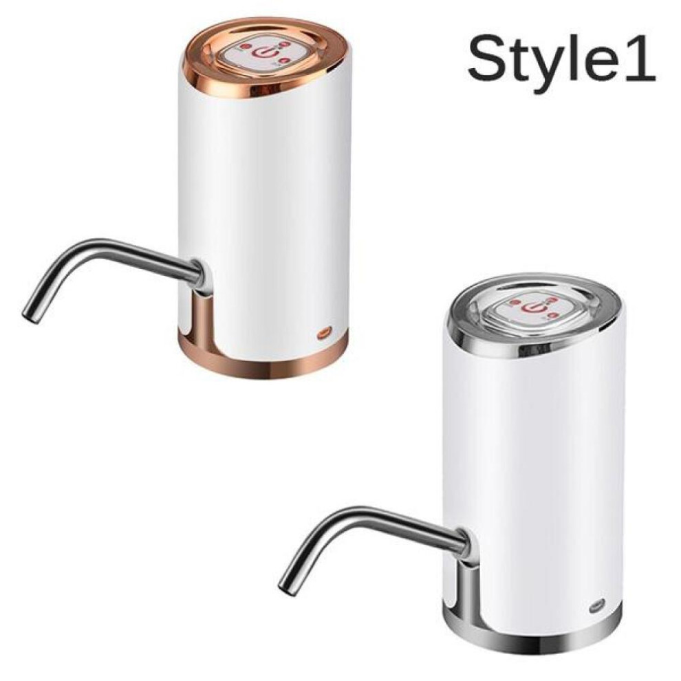 (gold, Standard Edition 1PCS) Water Pump Dispenser Water Bottle Pump Mini Barreled Water Electric Pump Usb Charge Automatic Portable Bottle Switch