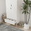 URBN Living (White) 2 Door 2 Drawer Wardrobe with Scandi Legs Cupboard Hanging Rail 180cm 6