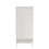 URBN Living (White Grey) 2 Door 2 Drawer Wardrobe with Scandi Legs Cupboard Hanging Rail 180cm 6