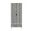 URBN Living (White Ash Grey) 2 Door 2 Drawer Wardrobe with Scandi Legs Cupboard Hanging Rail 180cm 4