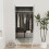 URBN Living (White Ash Grey) 2 Door 2 Drawer Wardrobe with Scandi Legs Cupboard Hanging Rail 180cm 5