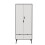 URBN Living (Black White) 2 Door 2 Drawer Wardrobe with Scandi Legs Cupboard Hanging Rail 180cm 4