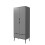 URBN Living (Black Grey) 2 Door 2 Drawer Wardrobe with Scandi Legs Cupboard Hanging Rail 180cm 1