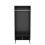 URBN Living (Black Grey) 2 Door 2 Drawer Wardrobe with Scandi Legs Cupboard Hanging Rail 180cm 6