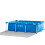 Intex Rechteckiger Gartenrahmenpool 220 x 150 cm 28270 INTEX 2