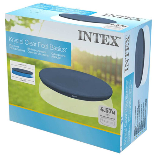 Intex Poolabdeckung 457cm Planenmatte 28023 Intex 2