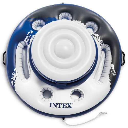 Intex Intex Floating Beverage Holder Inflatable Drink Holder Pool Tray Mega Chill 2