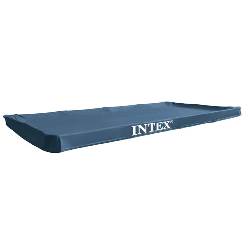 Intex Intex Pool Cover Swimming Pool Protector Pool Safety Cover Rectangular 28039 1